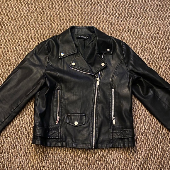 tanming Jackets & Blazers - Pleather Jacket